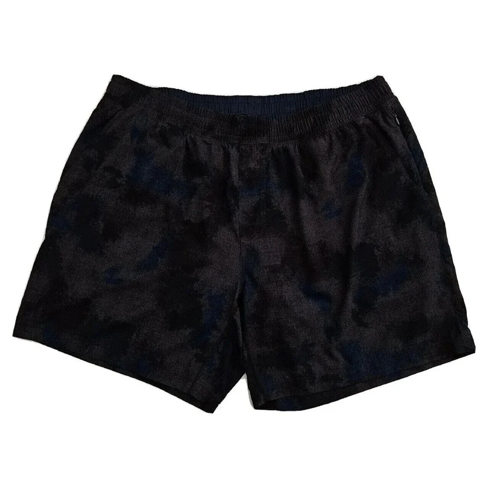 Rhone Mako Mens XXL Black Camo Lined Athletic 7